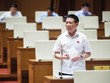 Bộ trưởng Bộ Tài chính Hồ Đức Phớc trả lời chất vấn tại Quốc hội