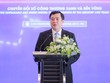 Thứ trưởng Bộ Công thương Nguyễn Sinh Nhật Tân phát biểu tại Diễn đàn