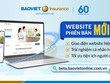 Website mới phiên bản beta của Bảo hiểm Bảo Việt mang lại các tiện ích, giá trị đột phá tới khách hàng