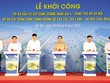 Lãnh đạo Chính phủ và các bộ, ngành, địa phương nhấn nút khởi công Dự án Đầu tư xây dựng đường Vành đai 4 - Vùng Thủ đô Hà Nội 