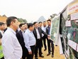 Bộ trưởng Nguyễn Chí Dũng kiểm tra tiến độ Dự án cao tốc Tuyên Quang - Hà Giang