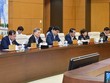 Một phiên họp của Ủy ban Thường vụ Quốc hội.