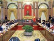Quyền Chủ tịch nước Võ Thị Ánh Xuân gặp mặt đoàn đại biểu Hội Doanh nhân trẻ Việt Nam 