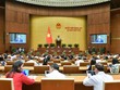 Quốc hội nghe báo cáo tiếp thu, chỉnh lý dự thảo luật.