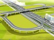 Phối cảnh nút giao Đầm Nhà Mạc trên cao tốc Hạ Long - Hải Phòng.