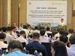 Ông Vũ Mạnh Hùng - Phó cục trưởng Cục Kinh tế hợp tác, Bộ KHĐT phát biểu tại Hội thảo