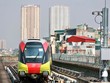 Tuyến đường sắt đô thị Nhôn - ga Hà Nội, đoạn đi trên cao đã sẵn sàng đưa vào khai thác thương mại. Ảnh: Chí Cường.