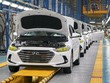Dây chuyền lắp ráp ô tô tại Công ty Hyundai Thành Công 
