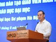 Ông Trần Nam Tú - Phó Vụ trưởng Vụ khoa học, Công nghệ và Môi trường, Bộ GD&ĐT. 
