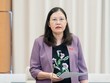 Chủ nhiệm Uỷ ban Tư pháp Lê Thị Nga.