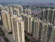 Tổ hợp dự án nhà ở do Evergrande xây dựng tại thành phố Hoài An, tỉnh Giang Tô, Trung Quốc. Ảnh: AFP