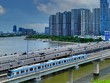 TP.HCM hiện nay mới xây dựng được tuyến metro (Bến Thành - Suối Tiên) nhưng chưa vận hành thương mại - Ảnh: Lê Toàn