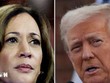 Phó Tổng thống Mỹ Kamala Harris (trái) và cựu Tổng thống Donald Trump. (Ảnh: REUTERS/TTXVN)