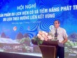 Ông Phan Văn Giàu. Giám đốc Sở Văn hóa, Thể thao và Du lịch tỉnh Vĩnh Long phát biểu khai mạc Hội nghị
