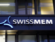 Logo của Swissmem ở Zurich. Ảnh: Reuters