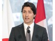 Thủ tướng Canada Justin Trudeau trong cuộc họp báo tại Ottawa. Ảnh: Kyodo/TTXVN
