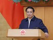 Thủ tướng Phạm Minh Chính chủ trì Phiên họp Chính phủ chuyên đề về xây dựng pháp luật tháng 1/2025. Ảnh: Nhật Bắc 