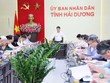 Ông Lê Ngọc Châu, Chủ tịch UBND tỉnh Hải Dương chủ trì hội nghị​
