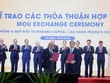 Thời gian qua, Đà Nẵng đã ký kết nhiều thoả thuận hợp tác để phát triển Trung tâm tài chính. 