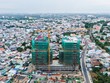 Dự án Nhà ở xã hội MK Central City đã hoàn thiện phần thô, dự kiến hoàn thành vào quý IV/2025. Ảnh: MK.