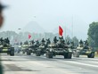 Hình ảnh dàn khí tài, xe đặc chủng hợp luyện chuẩn bị cho đại lễ 2/9