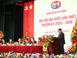 Đồng chí Nguyễn Chí Dũng phát biểu chỉ đạo Đại hội. Ảnh: Đức Thanh.