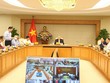 Họp Ban Chỉ đạo 751 với lãnh đạo một số bộ, ngành, địa phương về tháo gỡ khó khăn, vướng mắc cho các dự án điện năng lượng tái tạo, ngày 15/4/2024. Ảnh: VGP