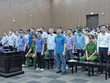 Các bị cáo bị xét xử tại Tòa án Nhân dân TP. Hà Nội