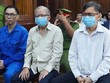 Các bị cáo tại toà.