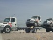 Ô tô sản xuất tại Mexico được vận chuyển đến cửa khẩu biên giới để xuất khẩu sang Mỹ. Ảnh minh họa: Phi Hùng/PV TTXVN tại Mexico