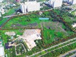 Doanh nghiệp địa ốc đang nhắm vào các lô đất thế chấp ngân hàng. Trong ảnh: Dự án Sài Gòn Broadway đã được VPBank bán lại.