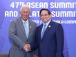 Thủ tướng Chính phủ Phạm Minh Chính có cuộc gặp với Chủ tịch Hội đồng châu Âu Antonio Costa - Ảnh: VGP/Nhật Bắc.
