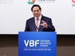Thủ tướng Phạm Minh Chính phát biểu tại Diễn đàn Doanh nghiệp Việt Nam 2025 (Ảnh: Đức Thanh)