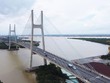 Dự án Cầu Phú Mỹ 2 có tổng mức đầu tư khoảng 23.185,6 tỷ đồng, do Công ty Cổ phần Tập đoàn Masterise đề xuất thực hiện. Trong ảnh là cầu Phú Mỹ. Ảnh: Lê Toàn.