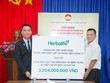 Herbalife Việt Nam ủng hộ hơn 3,2 tỷ đồng thông qua Ủy ban Trung ương Mặt trận Tổ quốc Việt Nam cho người dân bị thiệt hại bởi hai cơn bão Bualoi và Matmo 