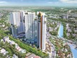 Phối cảnh dự án Aster Garden Towers nhìn từ bên phải