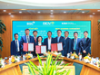 Đại diện Lãnh đạo BIDV, KIM và BSC ký kết thỏa thuận hợp tác toàn diện.