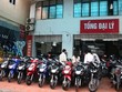 Trên thị trường, số xe máy bán ra giảm so với cùng kỳ năm ngoái