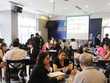 Lượng khách hàng đông đảo đến tìm hiểu và đặt mua căn hộ các dự án của thương hiệu Novaland trong đợt bán hàng cuối năm