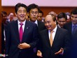 Thủ tướng Nguyễn Xuân Phúc và Thủ tướng Nhật Bản Shinzo Abe tham dự Đối thoại doanh nghiệp Việt Nam – Nhật Bản
