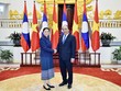 Thủ tướng Nguyễn Xuân Phúc tiếp Chủ tịch Quốc hội CHDCND Lào Pany Yathotu