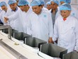 Thủ tướng Chính phủ Nguyễn Xuân Phúc thăm nhà máy chế biến tôm của Tập đoàn Minh Phú

