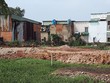 Một lô đất nông nghiệp đang được san lấp để phân lô bán nền tại Bình Chánh