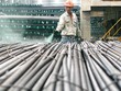 Theo dự báo, giá thép xây dựng có thể tăng thêm 300.000 - 500.000 đồng/tấn trong thời gian tới. Ảnh: Dũng Minh