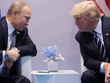 Tổng thống Nga Putin (trái) và Tổng thống Mỹ Trump gặp nhau tại Đức năm 2017. Ảnh: Reuters.