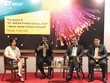 Các diễn giả tham dự Hội thảo công bố “Khảo sát toàn cảnh về Fintech khu vực ASEAN 2018 - FinTech Việt Nam đang ở đâu?”
