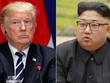 Tổng thống Mỹ Donald Trump (trái) và lãnh đạo Triều Tiên Kim Jong-un. Ảnh: AP.
