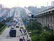 Tuyến metro số 1 có chiều dài 19,7 km (gồm 2,6 km ngầm và 17,1 km trên cao) - Ảnh: Đậu Tiến Đạt