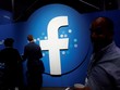 Logo Công ty Facebook tại hội nghị các nhà phát triển F8 ở San Jose, California tháng 4-2019 - Ảnh: REUTERS