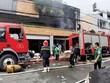 Hiện trường một vụ cháy tại cơ sở kinh doanh 
tại  TP.HCM.